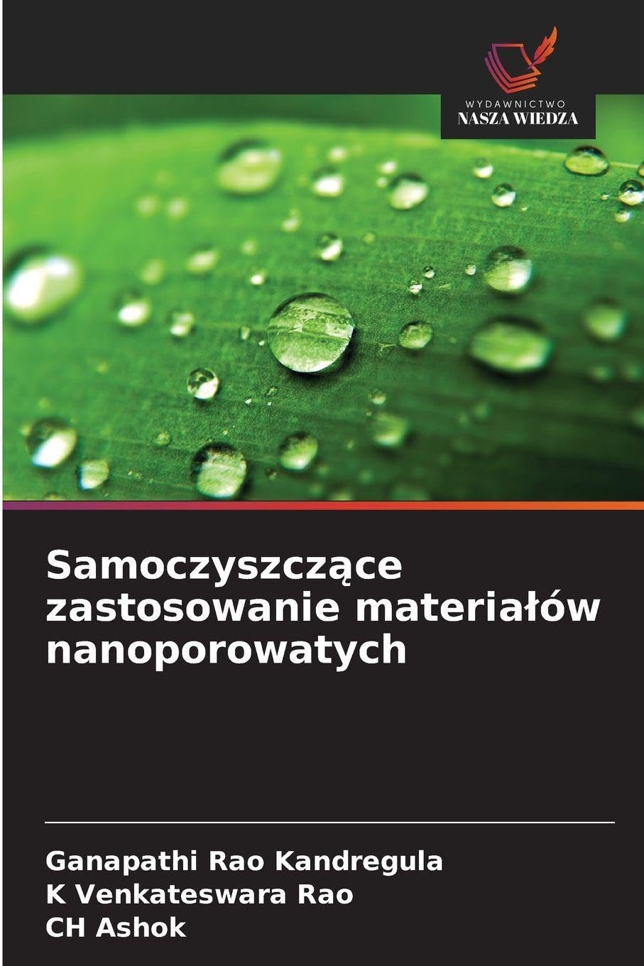 Samoczyszczące zastosowanie materialów nanoporowatych