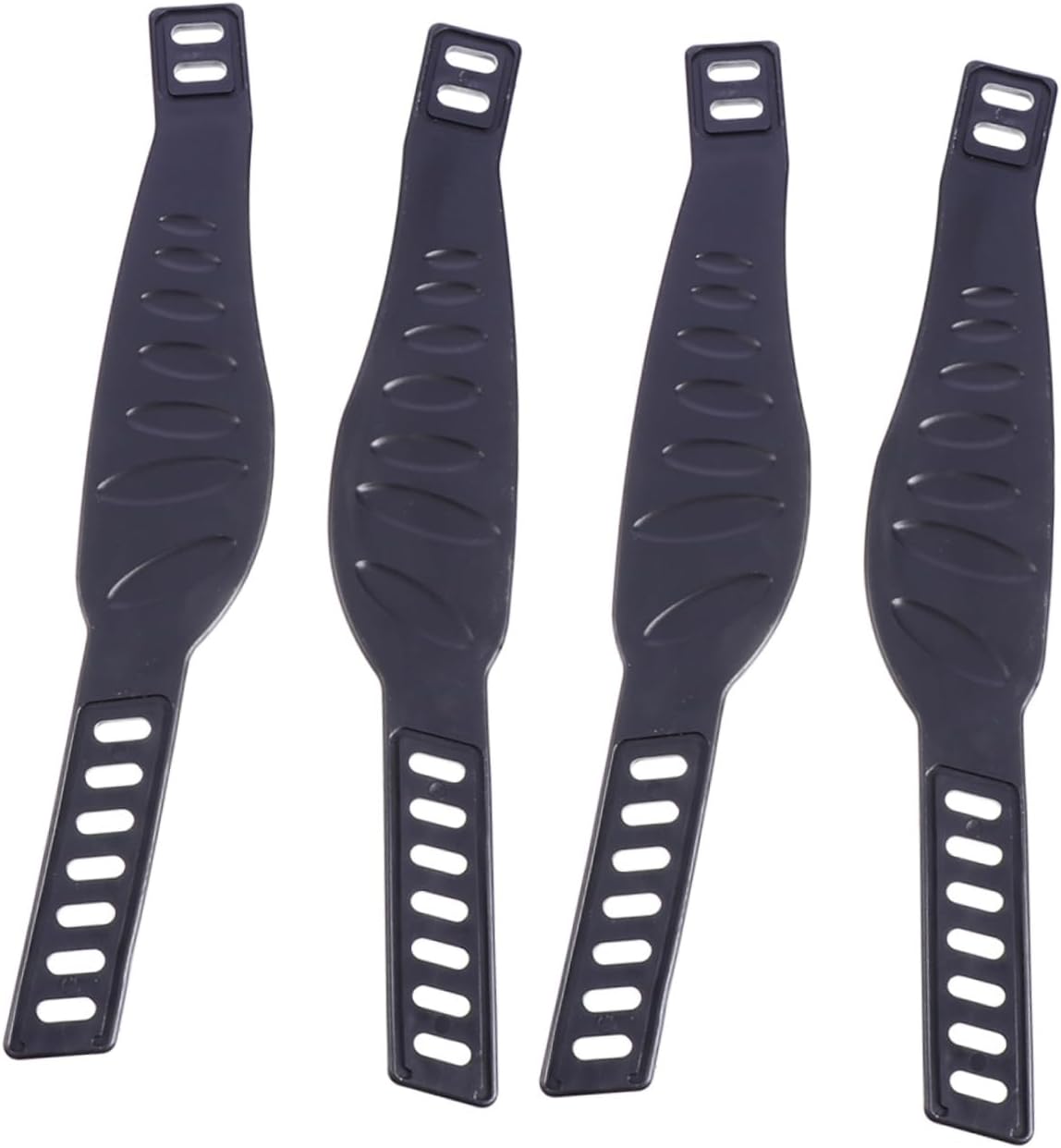 2pairs Adjustable Pedal Straps for Exercise Footrest Straps for Gym Accessories Easy Installation Comfortable Fit for All Heights
