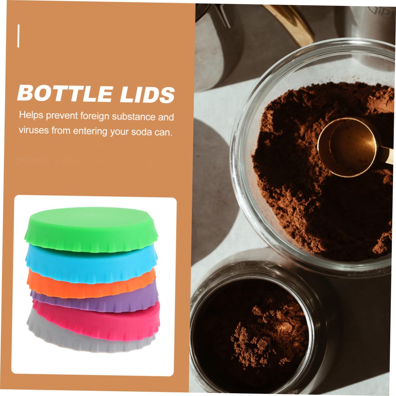 PRETYZOOM 36piezas Tapones De Reutilizables para Botellas De Sellado para Cerveza y Bebidas y Picnics