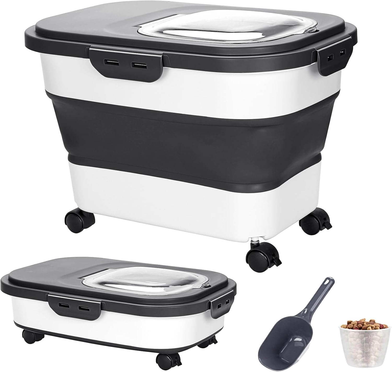 Dog Food Storage Container, 2023 Lbs Pet Cat Food Storage