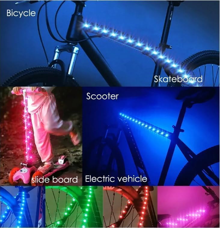 Tira LED Negra UV con Batería 1m miniatura 4