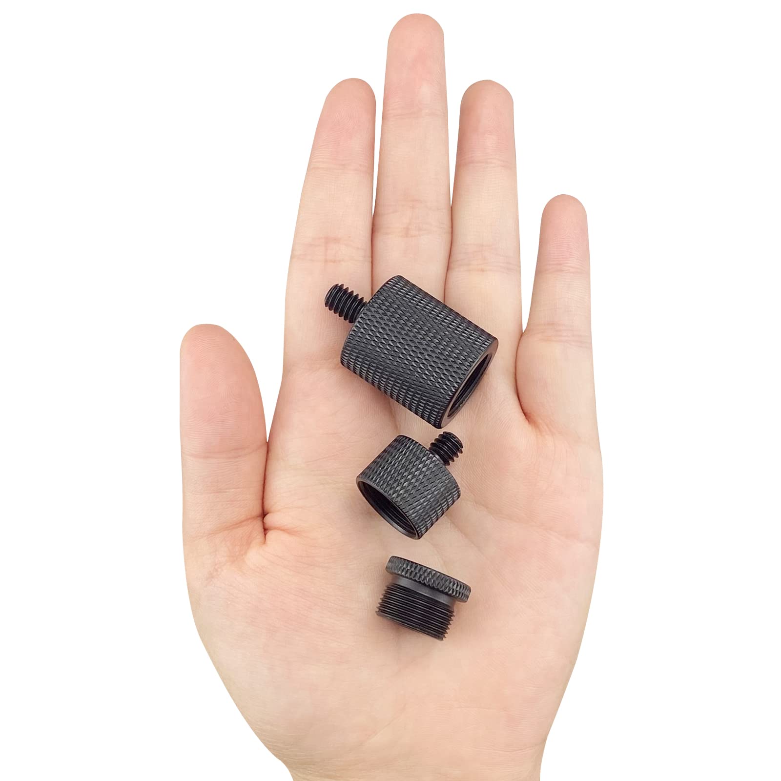 2 Adaptateurs De Support De Micro Filetage 5/8 Femelle à 3/8 Mâle, Pour Trépied, Adaptateur à Vis, Pack Combo Pour Support De Microphone