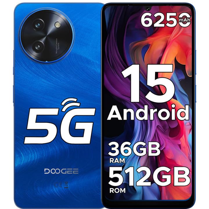 DOOGEE Note 59 Pro+ 5G Android 15 Smartphone 2025, 36GB+512GB/2TB
