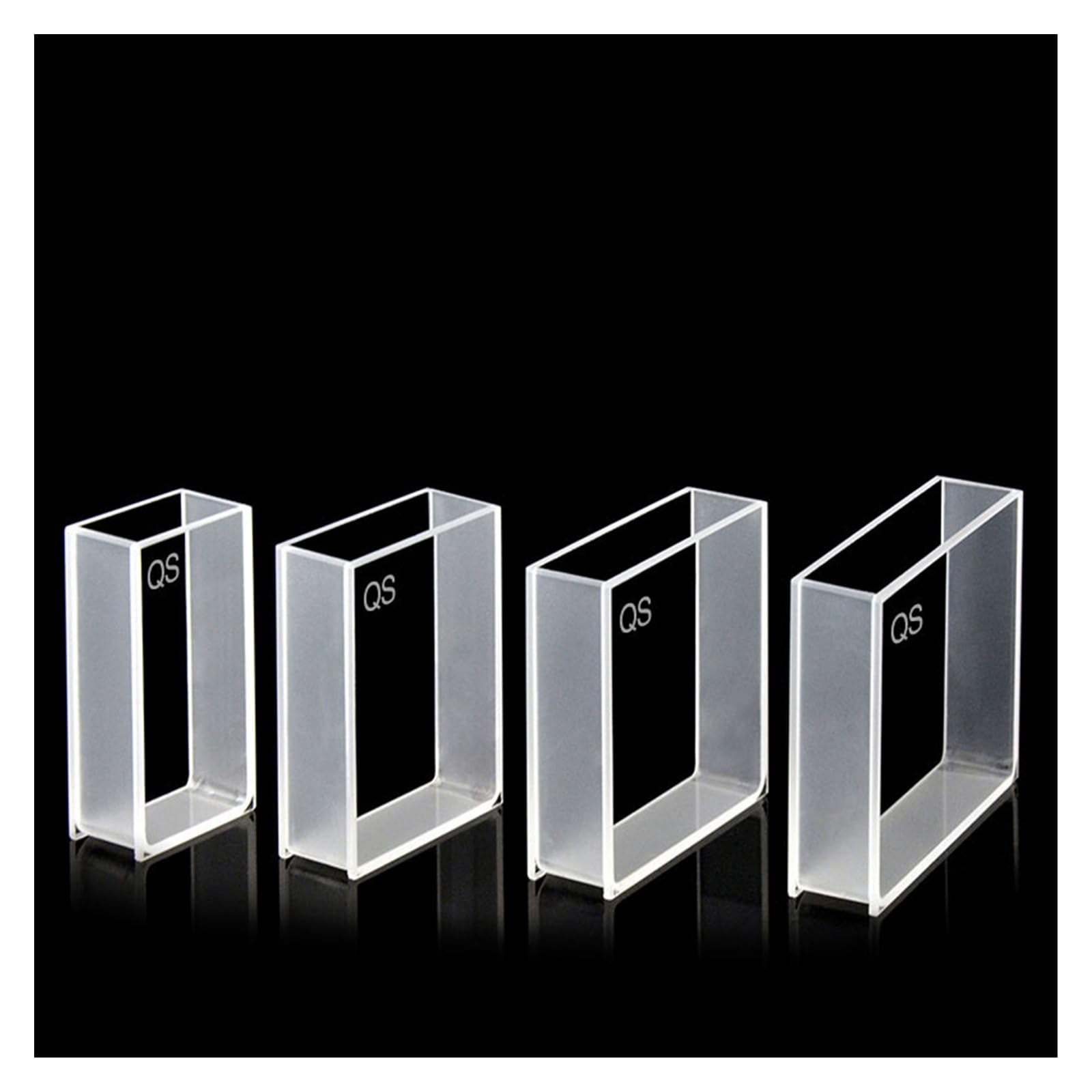 Cuvetta al quarzo 20/30/40/50mm Grande trasparente integrata Resistente agli acidi e alcali, alle soluzioni organiche(30mm(10.5ml))