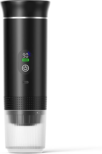 Miniatura 8 de Cafetera automática de café expreso, doble infusión caliente y fría, presión de 20 bares, máquina de café portátil compacta con calentamiento