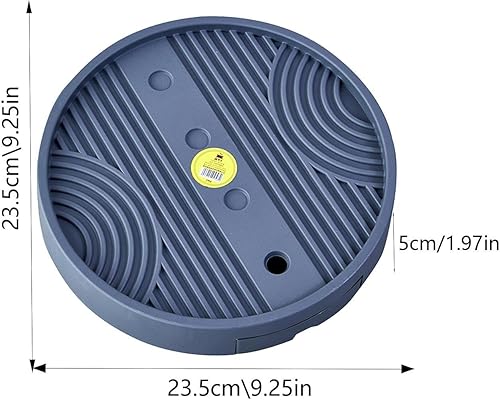 Miniatura 4 de BELJE Accesorio de mudanza de plantas, carrito para macetas al aire libre con rotación de 360 grados, herramienta de jardín impermeable para balcón,