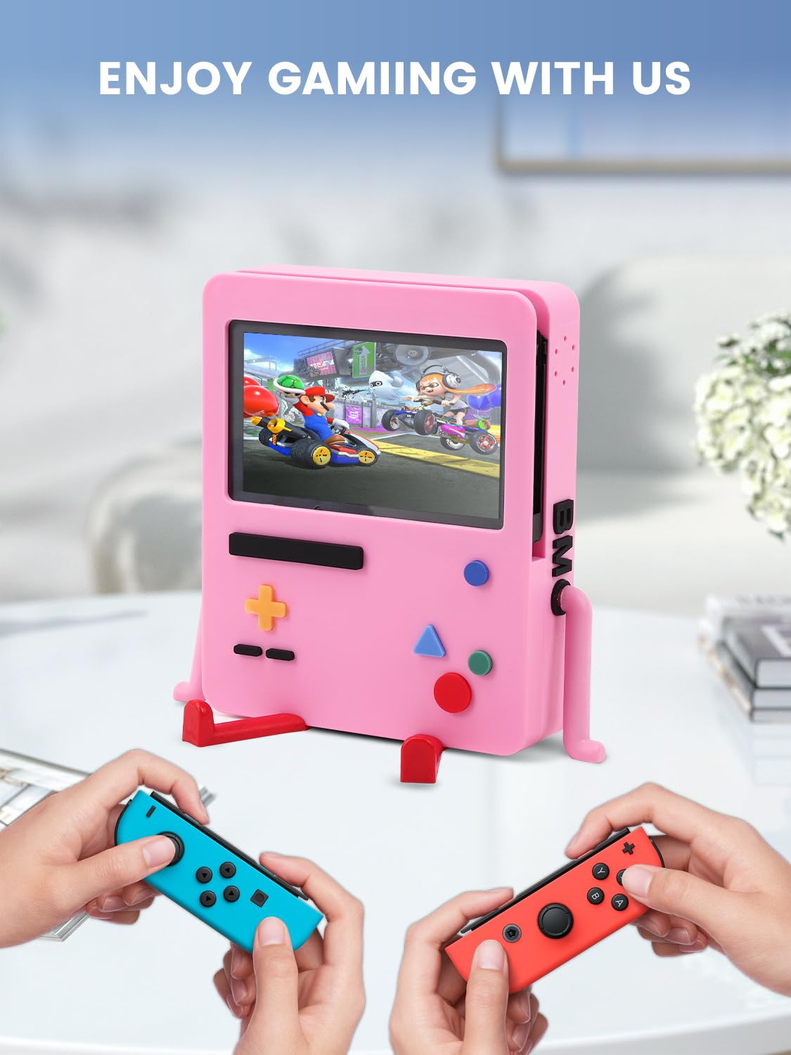 OrnaZest Console Stand for Nintendo Switch, Fun Gift Holder