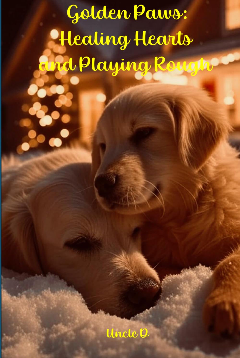 Golden Paws: Healing Hearts and Playing Rough (The Lost Dog and The Stranger)
