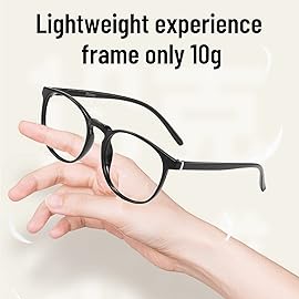 Przene 3 Pack Blue Light Blocking Glasses Women/Men,Retro Round Computer Glasses Anti Eye Strain/UV/Glare, Gaming Glasses. (Black/Crystal/Pink)