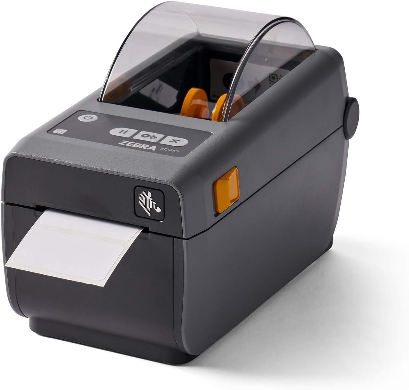 ZD410 Direct Thermal Label Printer for Shipping Barcodes Desktop USB Ethernet Wired Office Use Renewed