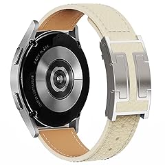 Beige + silver buckle