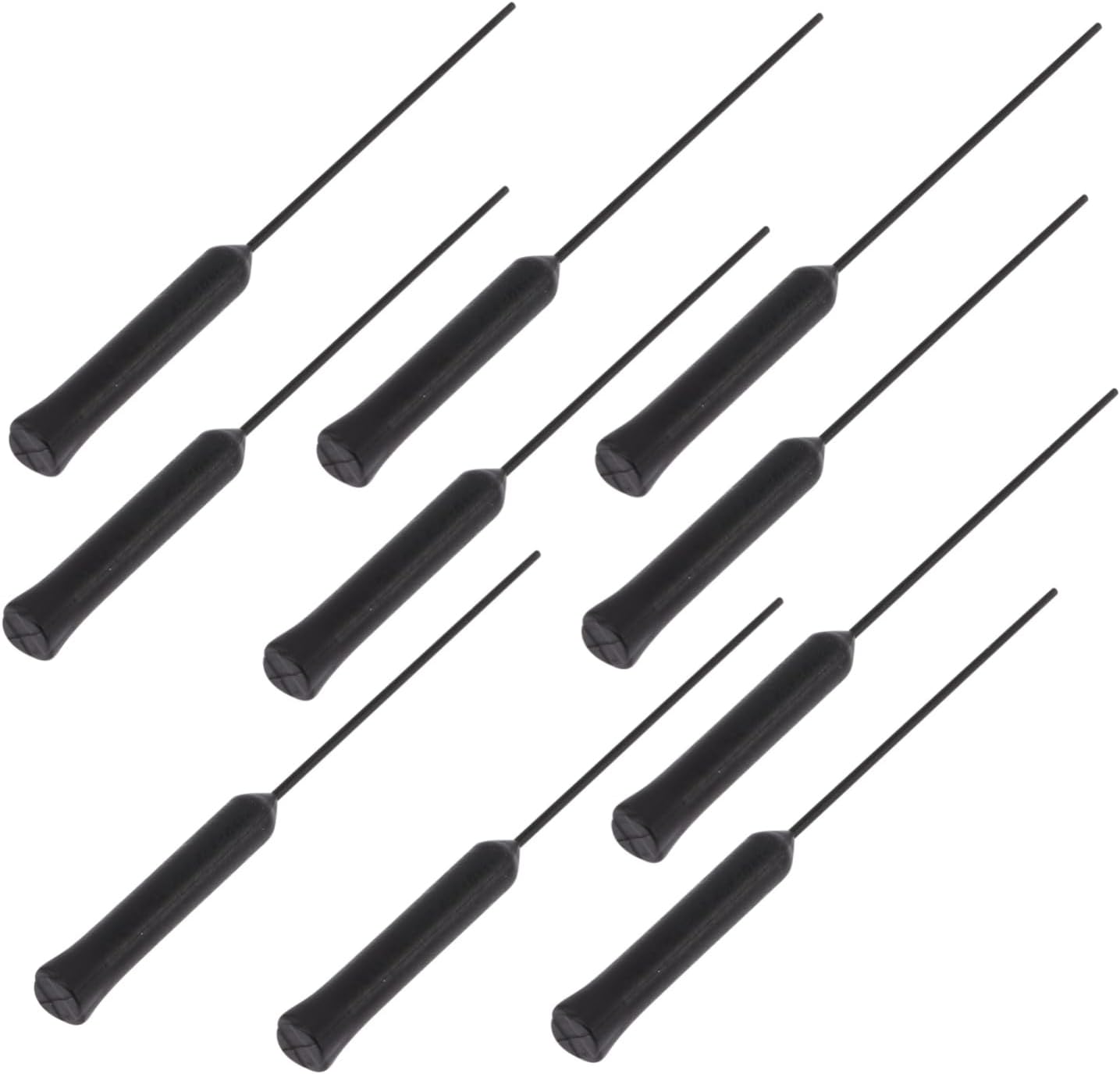 10pcs Hearing Aid Cleaning Rods Earwax Removal Tools for Hearing Amplifiers Efficient for Daily Maintenance and Care