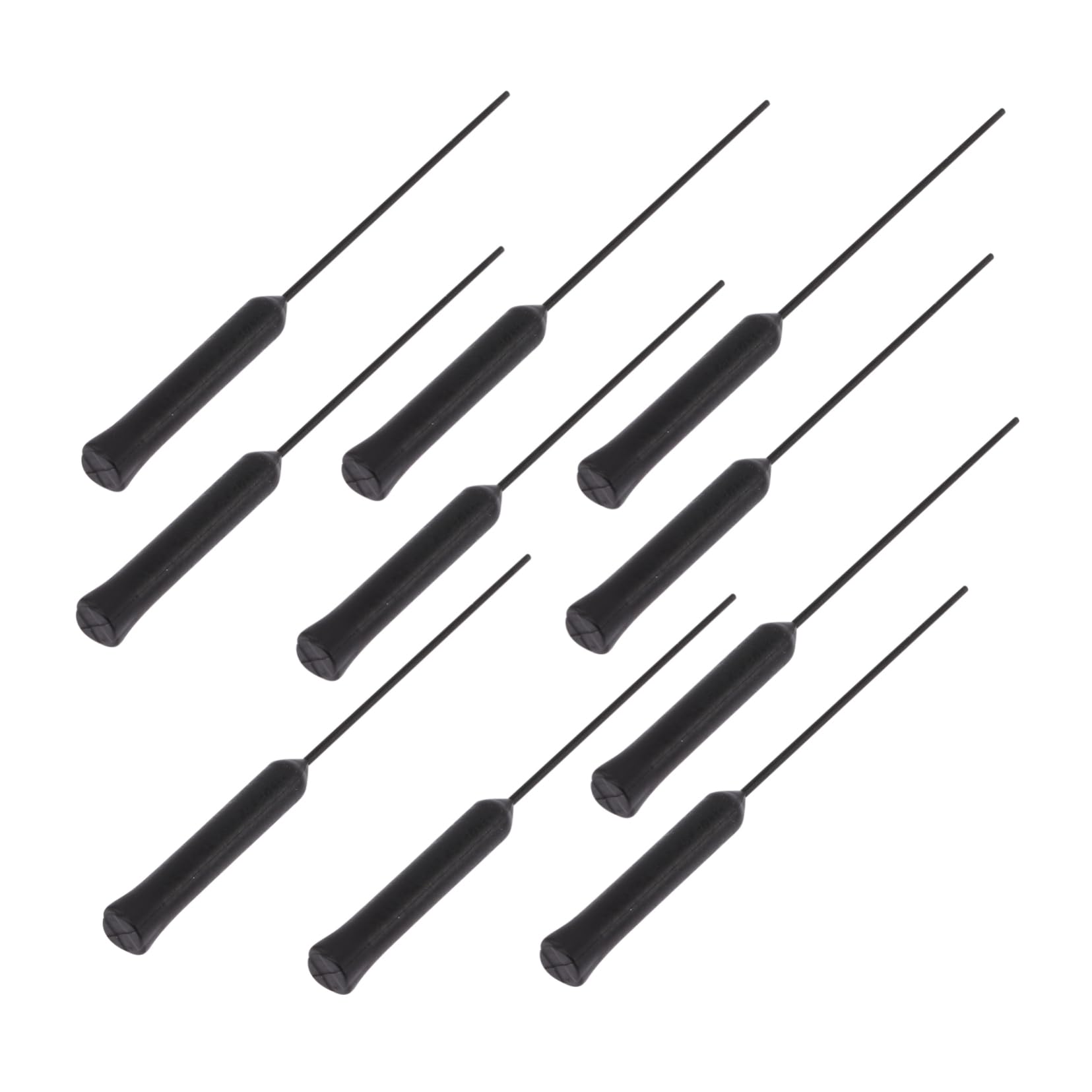 BEBEMOKO Cleaning Tools Set 10pcs Cleaners Amplifier Cleaning Rods Accessories for Earwax Made of PVC