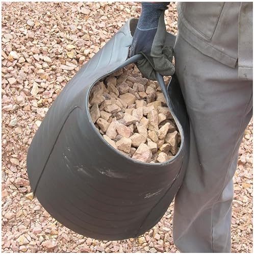 Auge cabas ProChok® 40L – Bac de chantier robuste avec poignées ergonomiques pour gravats, ciment, terre, gravier et végétaux - 2