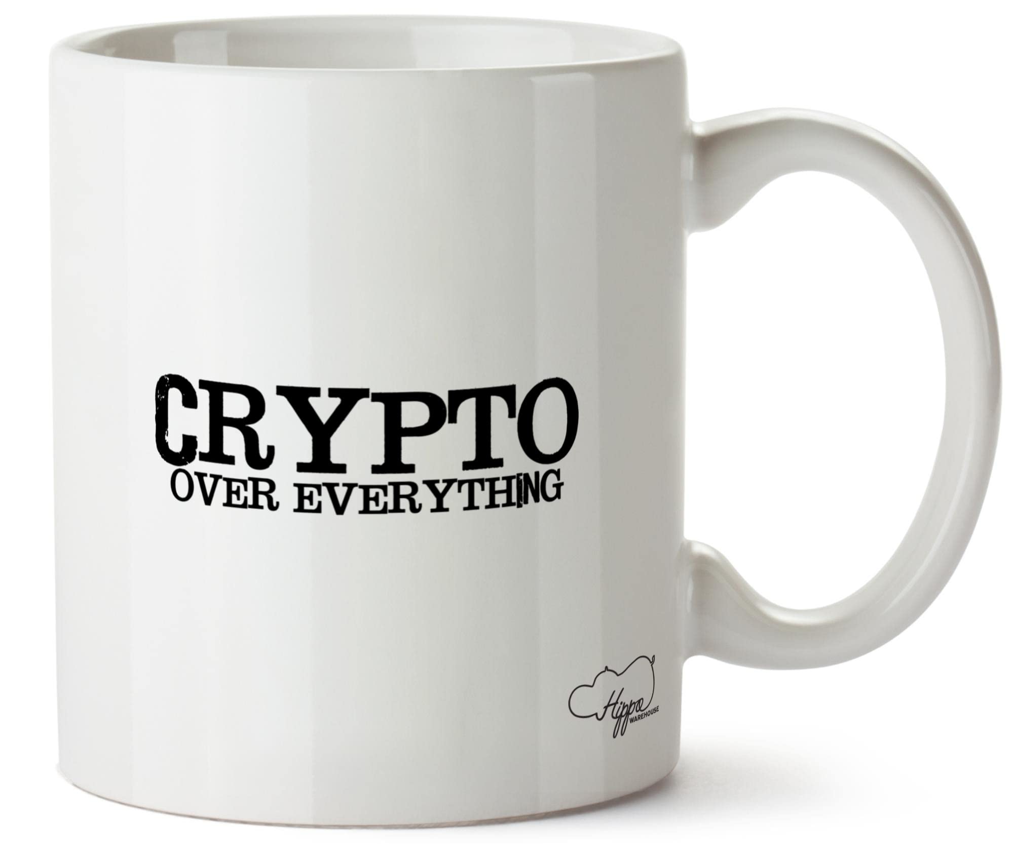 Buy MUGSVILLA Crypto Over Everything Printed Mug Various Colour Options  Ceramic Cup Kitchenware 10oz Online at Low Prices in India - Amazon.in