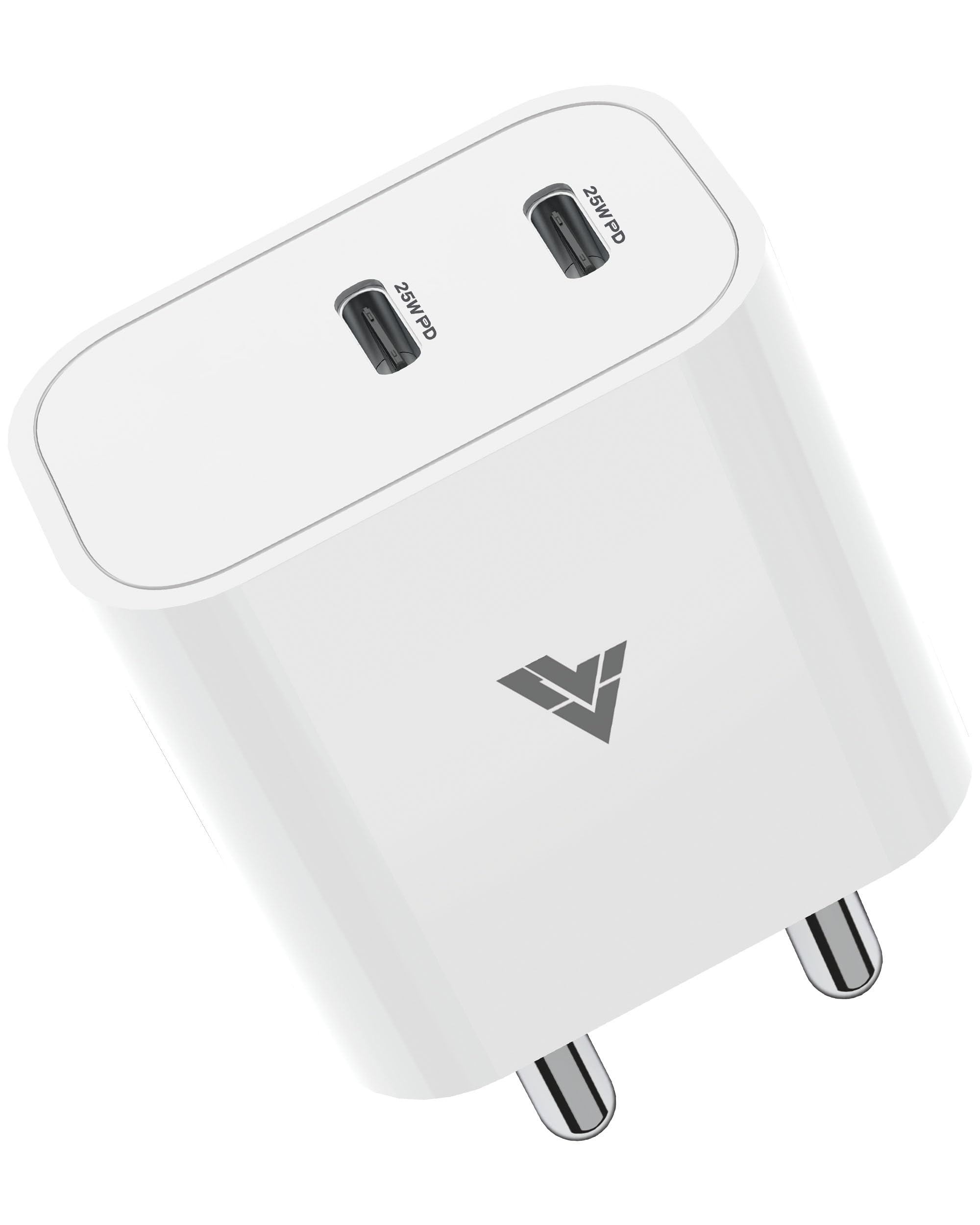 Sponsored Ad - DR VAKU® 25W PD Dual Port Charger Type C Adapter for iPhone 17/17 Air/17 Pro/17 Pro Max, 16/16 Plus/16 Pro/Max, 15/14/13/12 Series & Other PD 3.0 Multiple Protection Fast Charging Adaptor- White