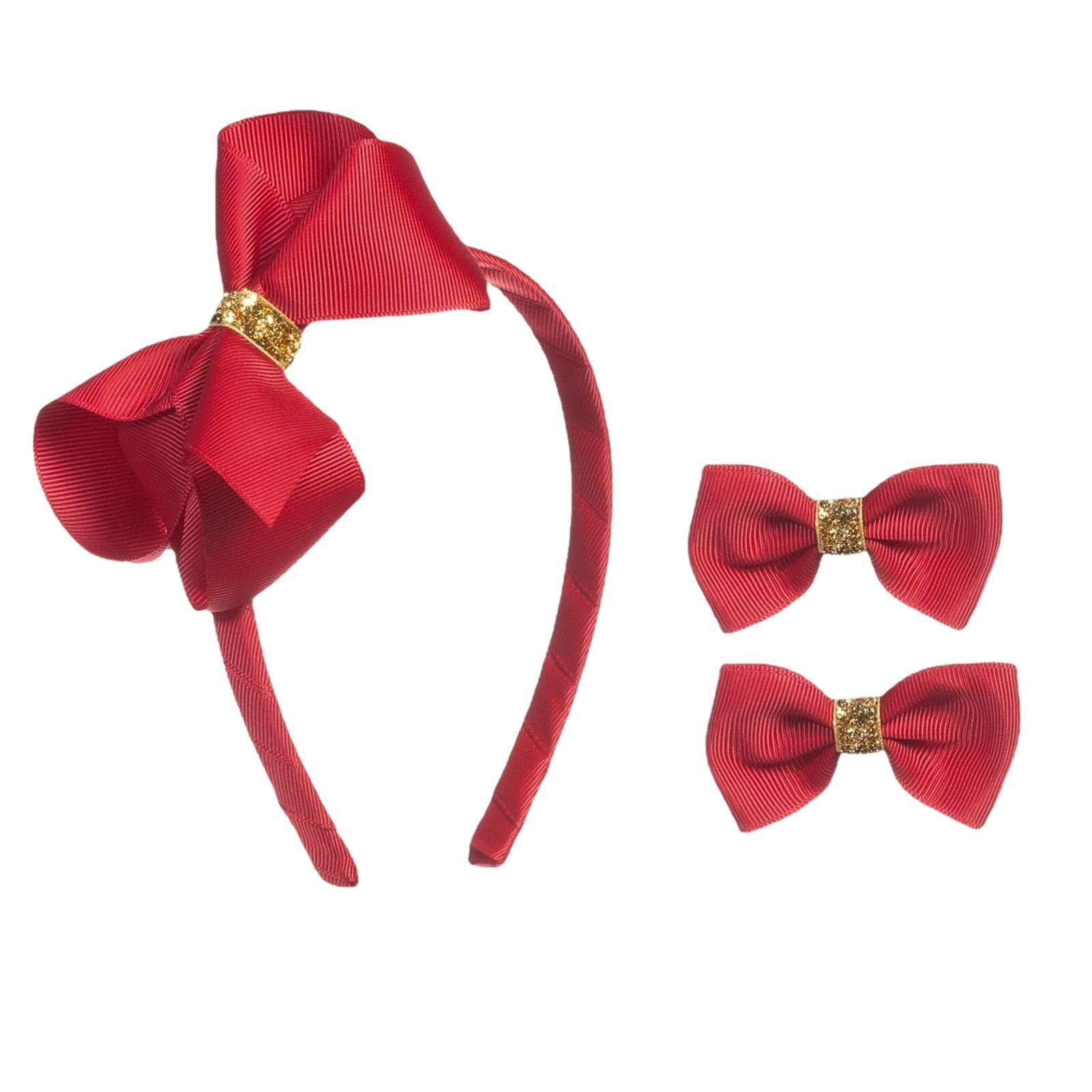 30 Stück Rote Haarschleifen Aus Satin – Verstellbar, 2,5x5 Cm, Für Mädchen & Frauen, Schule & Party
