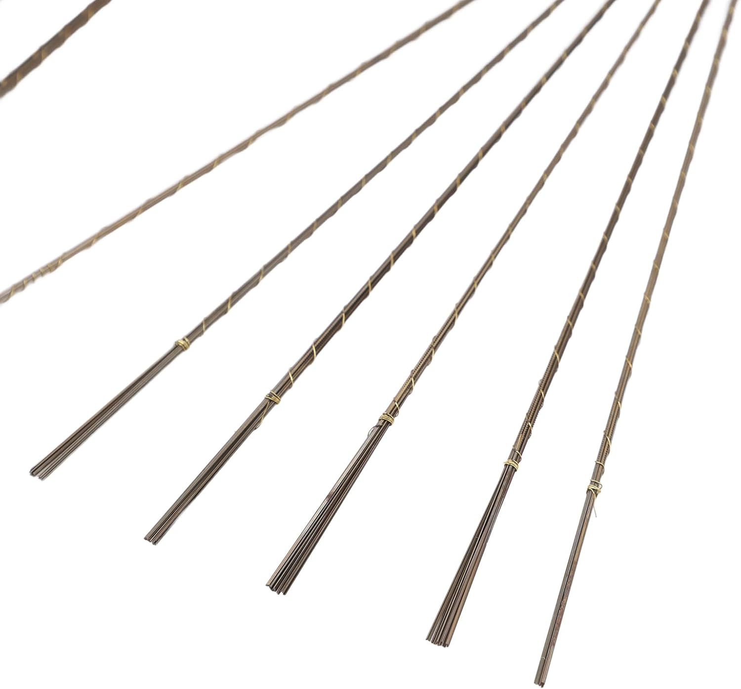 Pilipane Spiral Scroll Saw Blades High Hardness Premium Metal Cutting Tools with Spiral Teeth 7/0 for Wood Jewelry Making Metal Working Crafts 133mm Length 0.16mm Thickness 144PCS