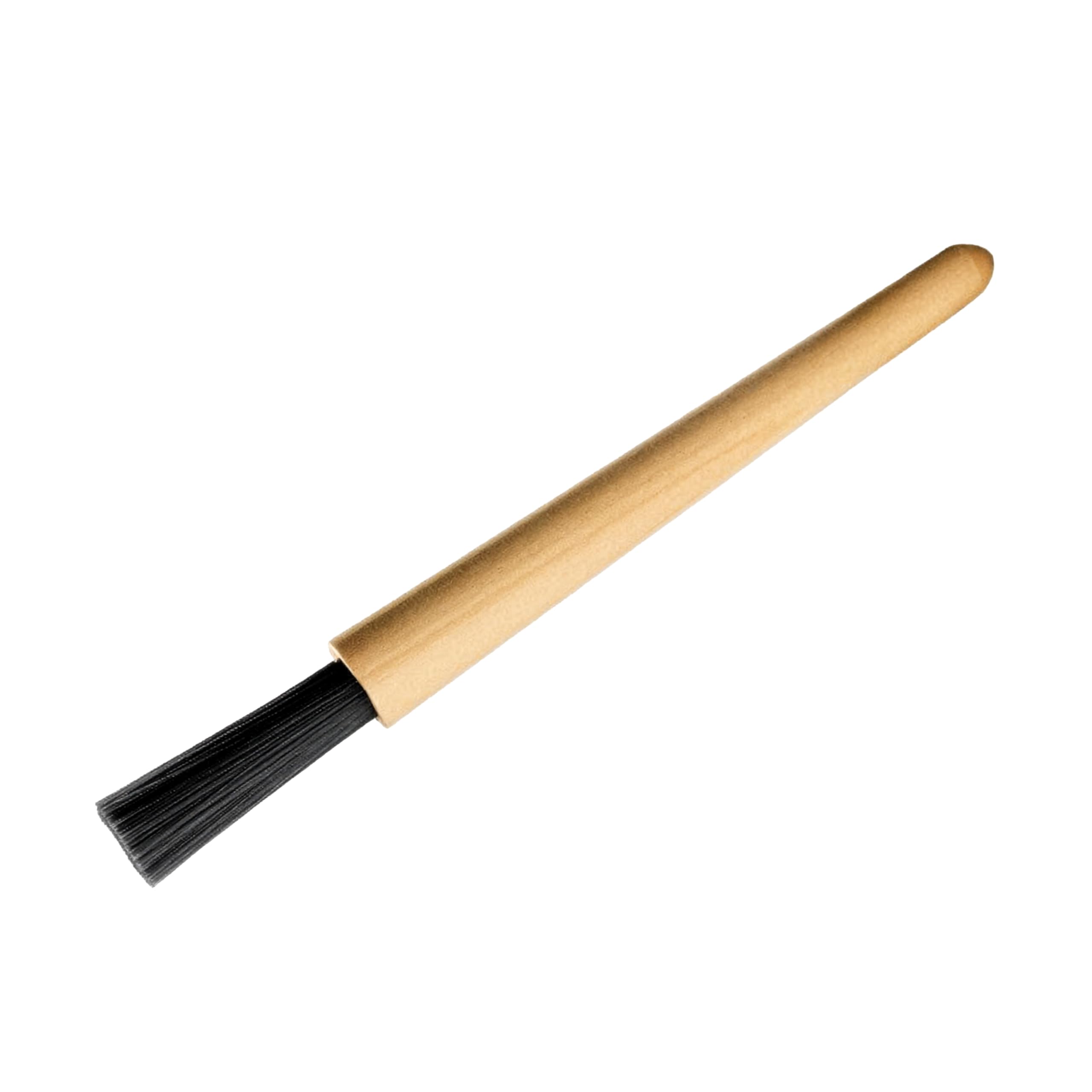 Cecotec Baristeo Brush Cleaning Brush for Baristas Coffee Makers - Removes Ground Coffee Remains, Ideal Espresso Heads and Grinders, Durable Wood Handle, Keeps Pure Flavor