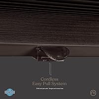 Vista 6 de MOOD Persianas celulares opacas Lujo cumple con la función Sin cables, células extra grandes de 1.5 pulgadas, aislamiento, comodidad acústica