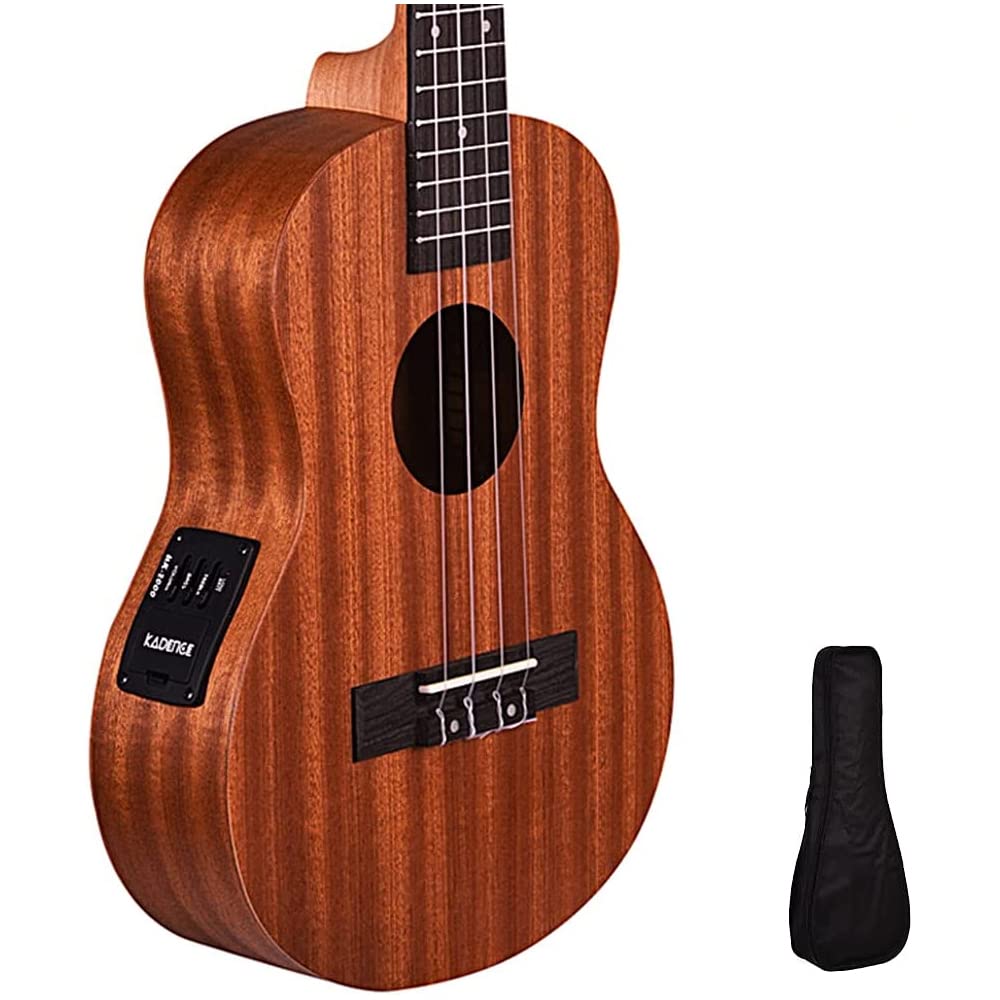 Kadence Tenor Size Ukulele 26inch Mahagony Wood Fluorocarbon strings with Bag and Tuner (Semi Acoustic)-picture-17