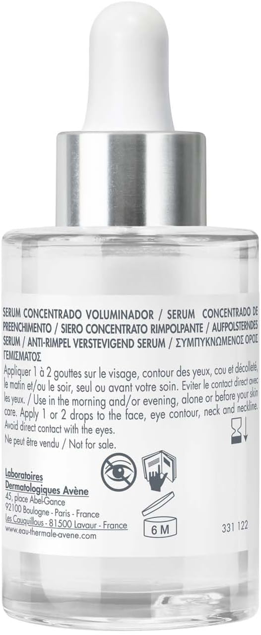 Avรจne Hyaluron Activ B3 Concentrated Plumping Serum 30ml, Wrinkle Serum for Ageing Skin, Firming, Hyaluronic Acid, Niacinamide