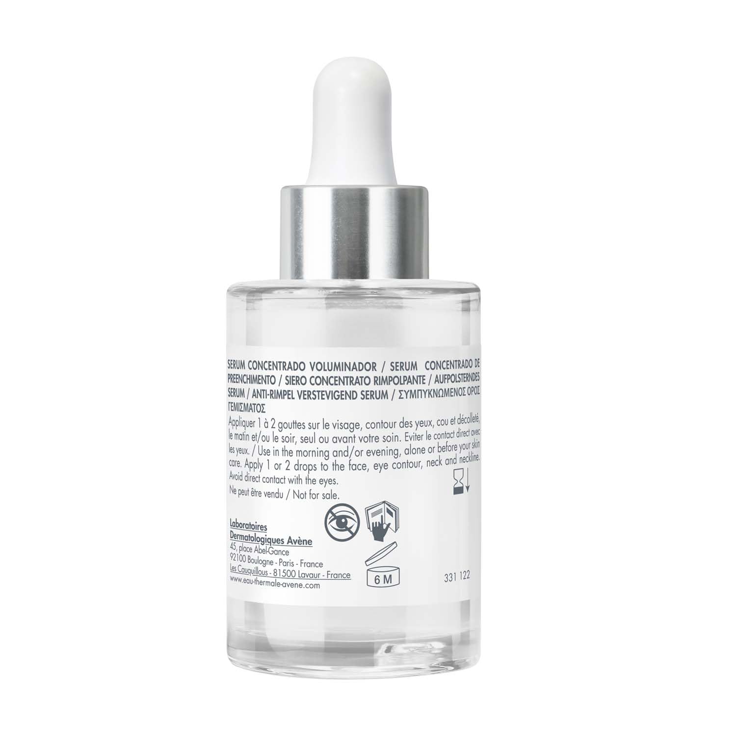 Avène Hyaluron Activ B3 Concentrated Plumping Serum 30ml, Wrinkle Serum for Ageing Skin, Firming, Hyaluronic Acid, Niacinamide