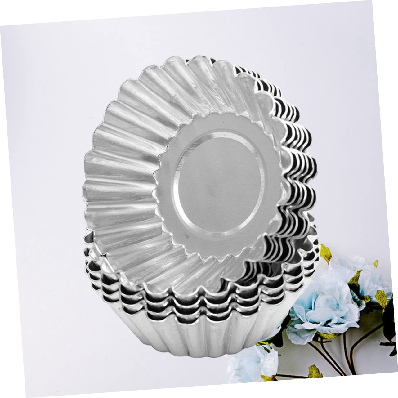 Cabilock 100 Piezas Molde De Pudín Moldes De Galletas Para Hornear Moldes Para Pasteles Hojalata Tazas Para Hornear Molde De Bandeja Moldes Para Mini Muffins Gelatina Tarta