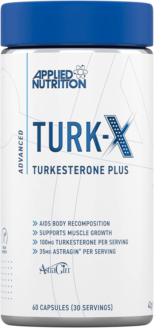 Applied Nutrition TurkX Turkesterone Plus 1000mg per Serving, Muscle