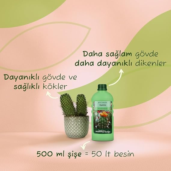 Genta Prestige Liquid Plant Food Fertilizer for Cacti 500 ml