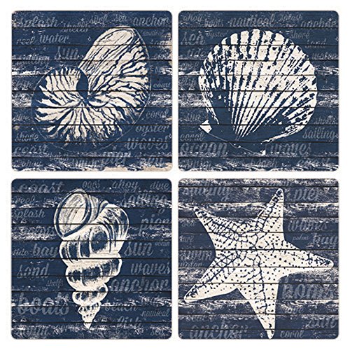 Image of Coastal Wonder Absorbent Coasters