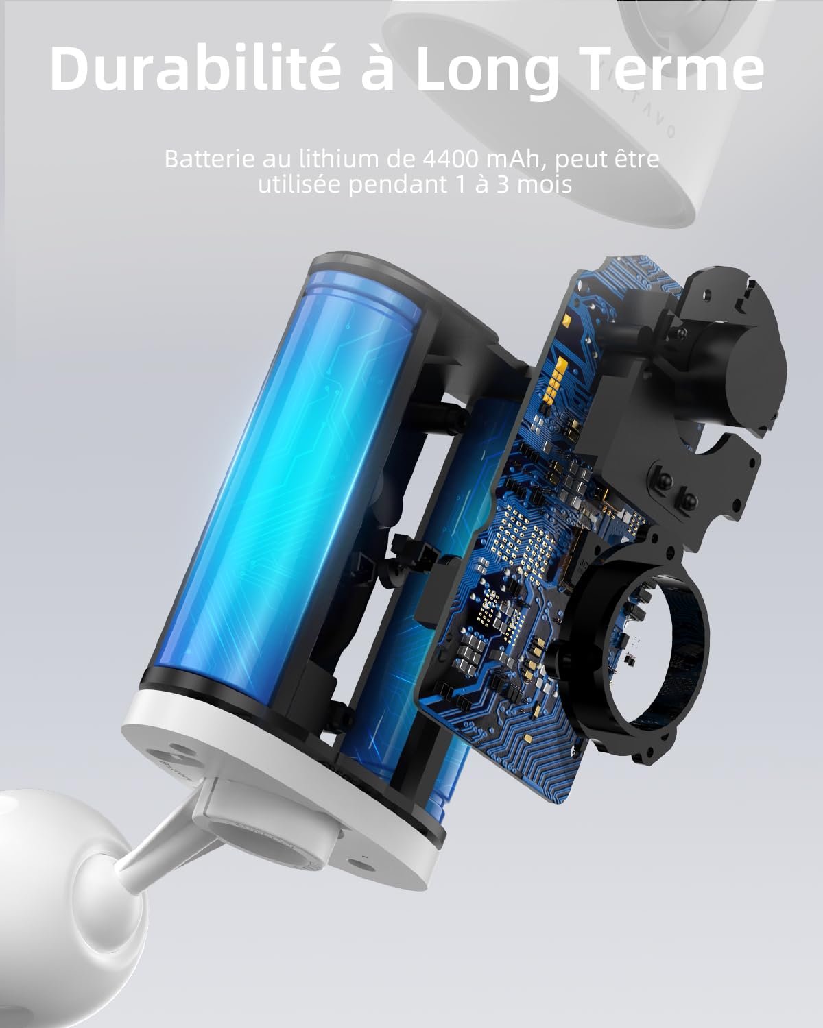 VIRTAVO Caméra Surveillance WiFi Extérieure sans Fil, 2K Caméra Extérieure, Batterie Rechargeable, Détecteur de Mouvement PIR, Alarme Maison, Vision Nocturne Couleur, Carte SD/Cloud | Détection PIR, audio bidirectionnel, Wi-Fi 2,4 GHz, sans abonnement, ut