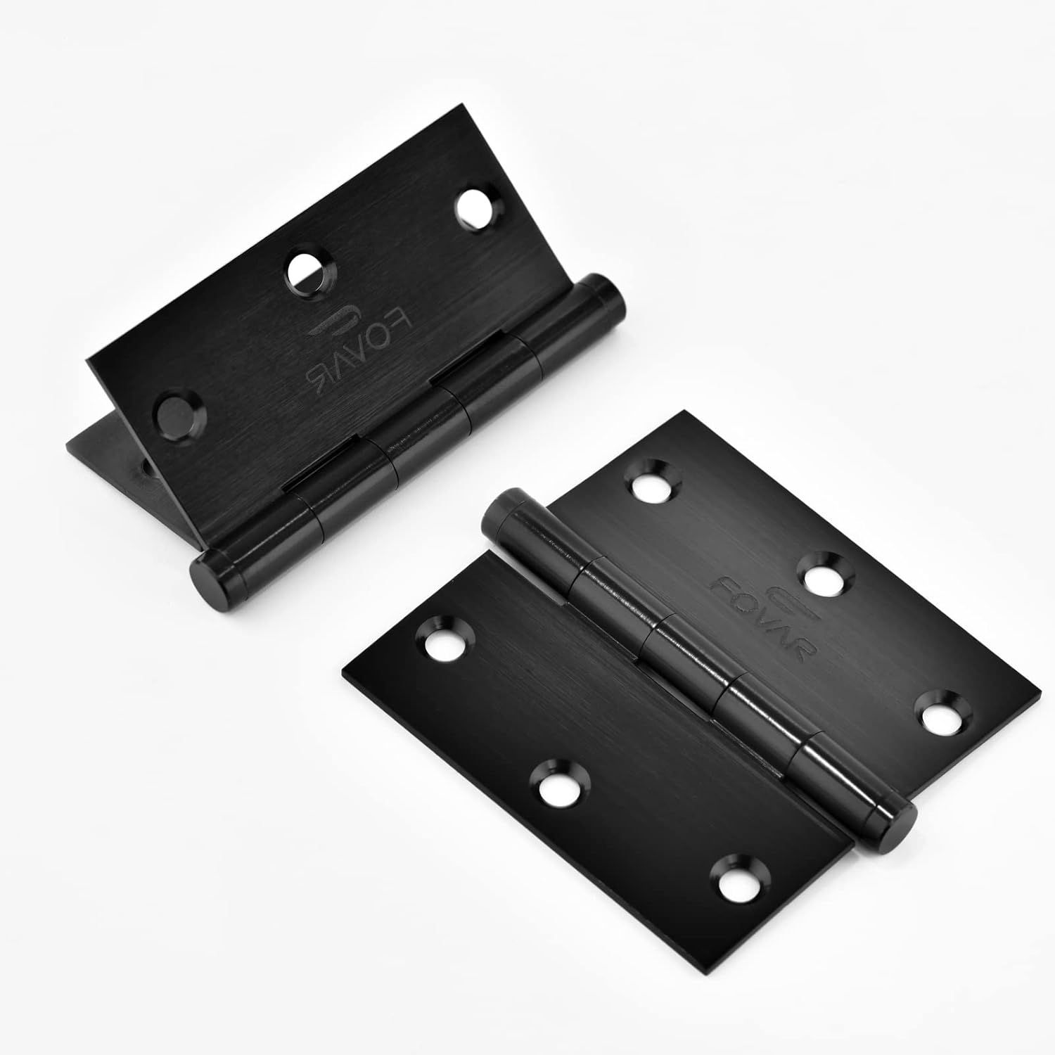 FOVAR Door Hinges, 3 PCS Hinges for Wood 3 1/2 x 3 1/2 Inch Hinges