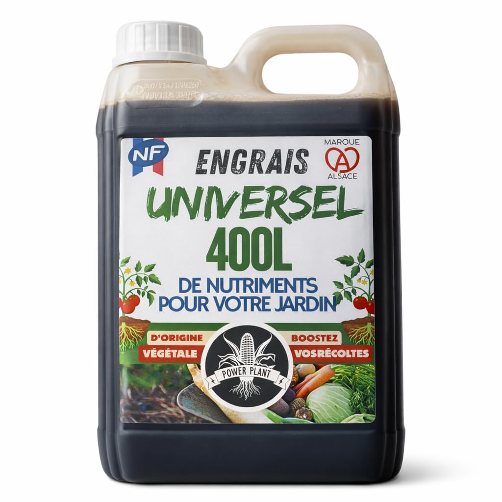 Engrais Organique Universel Pour Tout Le Potager Tomates+++ 2L = 400L de Solution