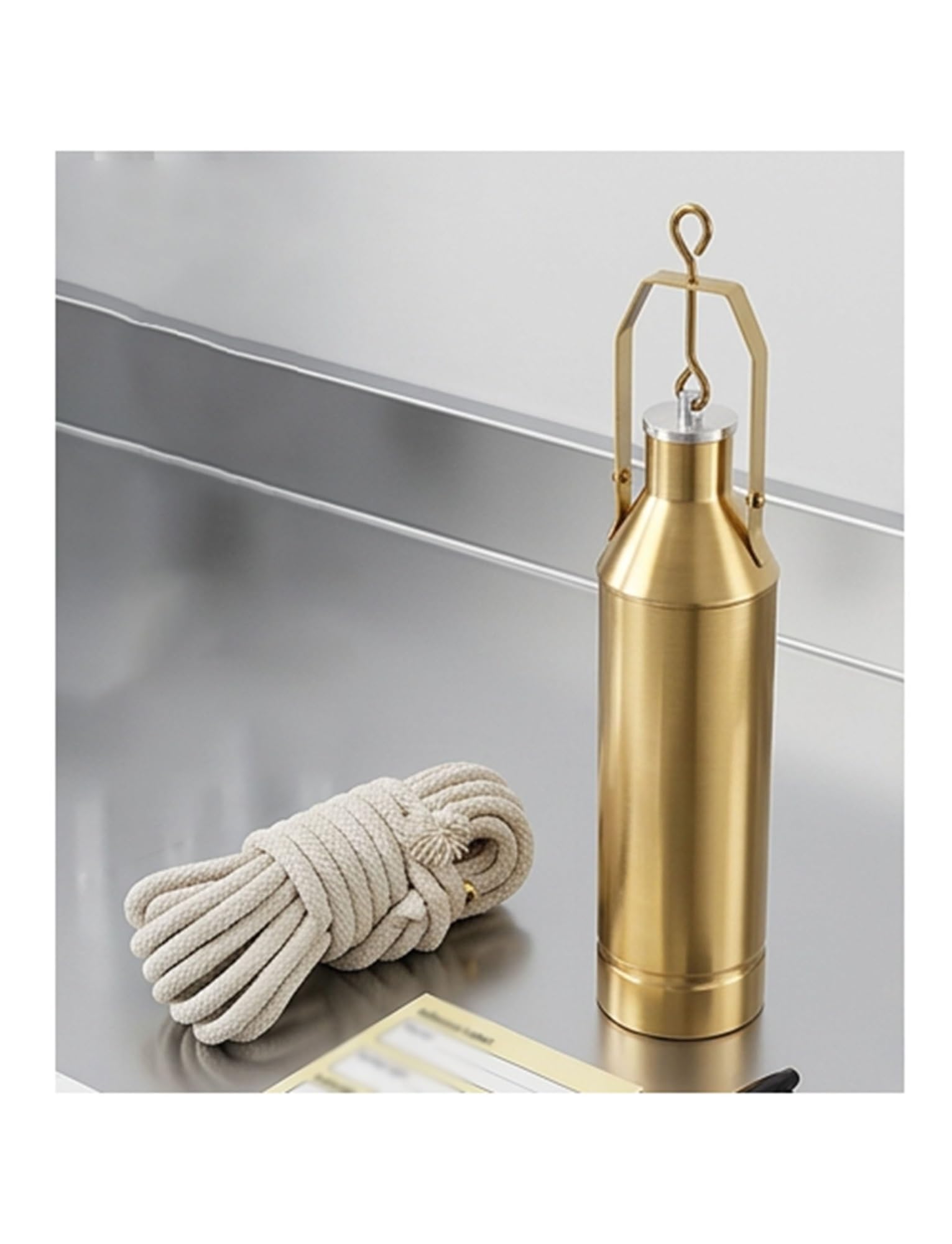 Strumento portatile per campionamento di olio, 300/500/1000 ml, estrattore di campioni liquidi per analisi petrolifere e chimiche, secchio campionatore portatile con capacità di 0,08 litri