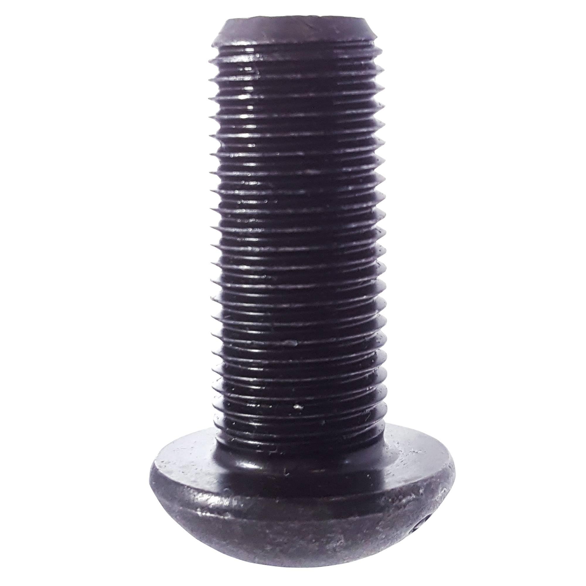 TA-VIGOR 21Pcs #6-32 x 3/4 Inch Alloy Steel Button Head Hex Socket Cap Screws, Flanged Button Bolts Nuts Hex Drive Fastener for Machine - Image 2