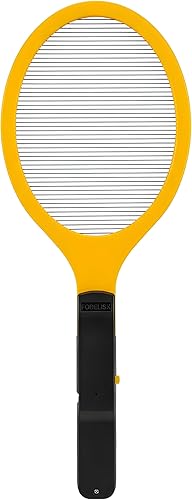 Matamoscas eléctrico – Exterminador de insectos – Potente asesino de mosquitos y moscas de 2200 V, matamoscas para interiores y exteriores,