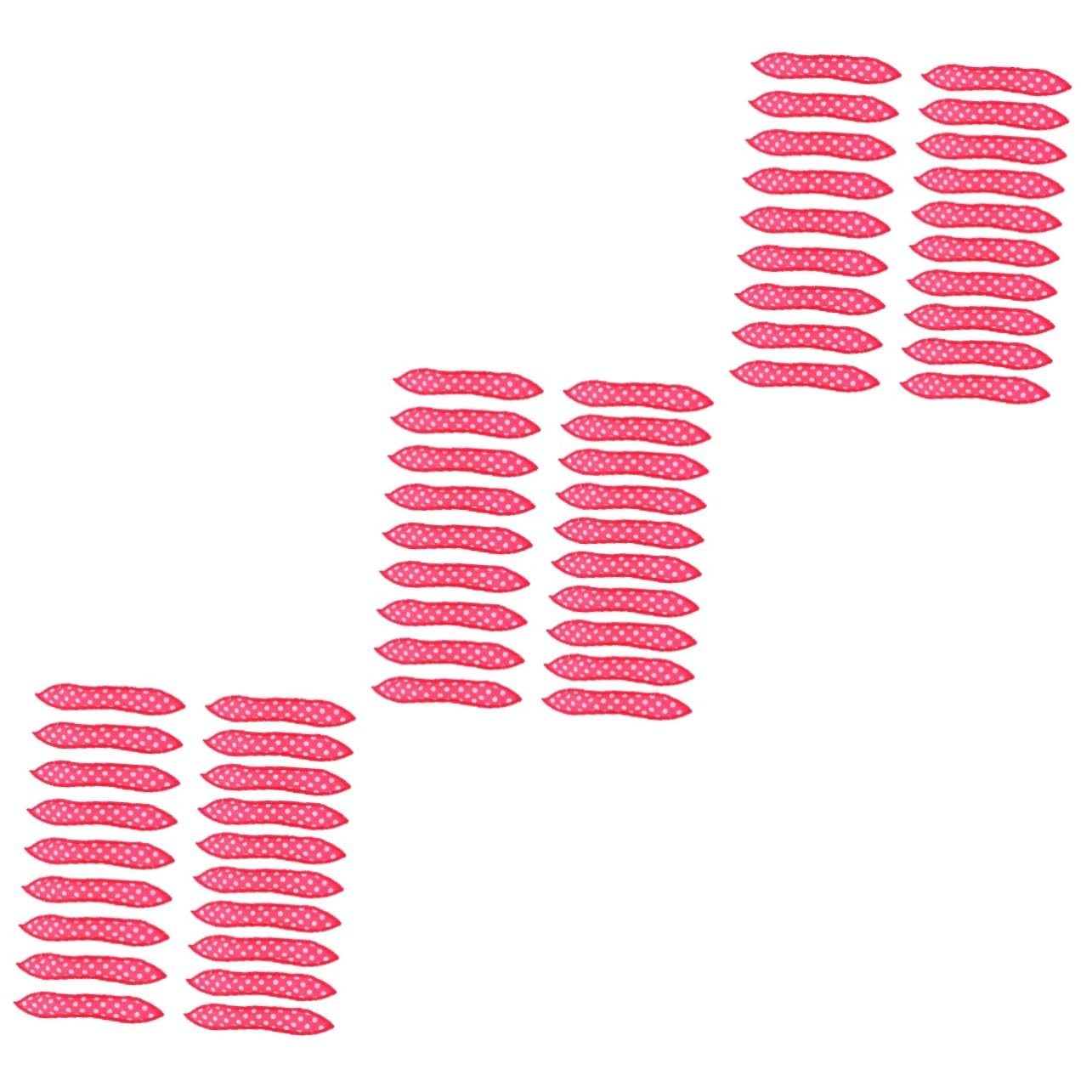 Beavorty 3 Set Di Bigodini Senza Calore Bigodini A Spirale Per Kit Con Cuscino in Spugna Per Diversi Tipi Di 19 Pezzi*3