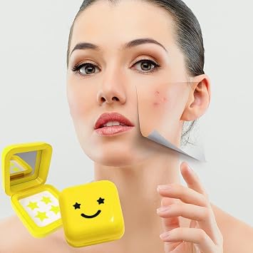 Stars Pimple Patches,32 PCS Light Hydrocolloid Acne Patches,Cute Face Spot Cover and Skin Care for Women Girls Men Boys