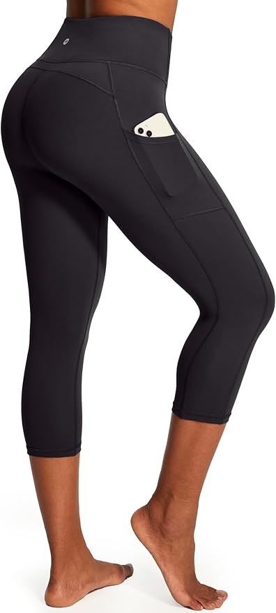 Leggings Capri para Mujer Pantalones de Yoga con Bolsillos miniatura 6