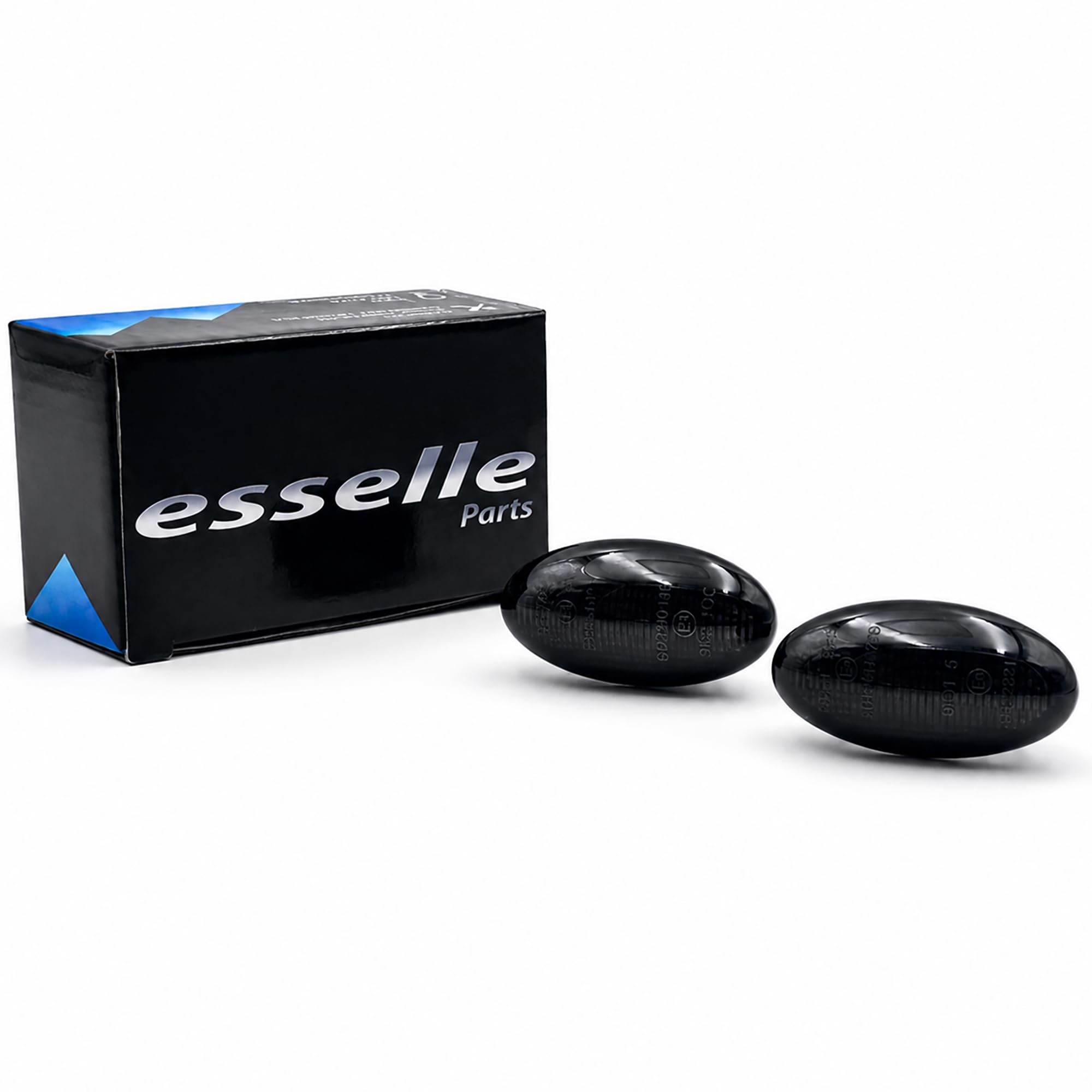 Coppia Frecce Laterali Nero Fumé Progressive Dinamiche A Led per Fiat Scudo MK2, Ulysse 3, Scudo 3, Doblò MK3, Opel Zafira Life, Vivaro MK3, Plug and play Canbus nessun errore