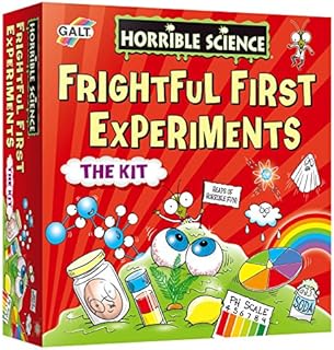 Galt Toys, Horrible Science - Frightful First Experiments, Science Kit for Kids, Ages 6 Years Plus