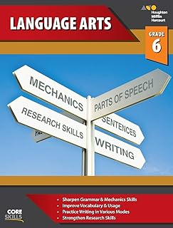 houghton mifflin harcourt Steck-Vaughn Core Skills Language Arts: Workbook Grade 6