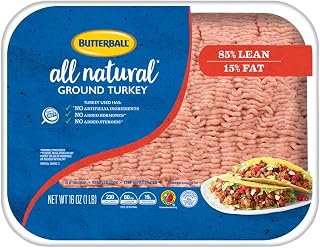 Reduced Shelf Life, Butterball Fresh All Natural 85%/15% Lean Ground Turkey, 16 oz