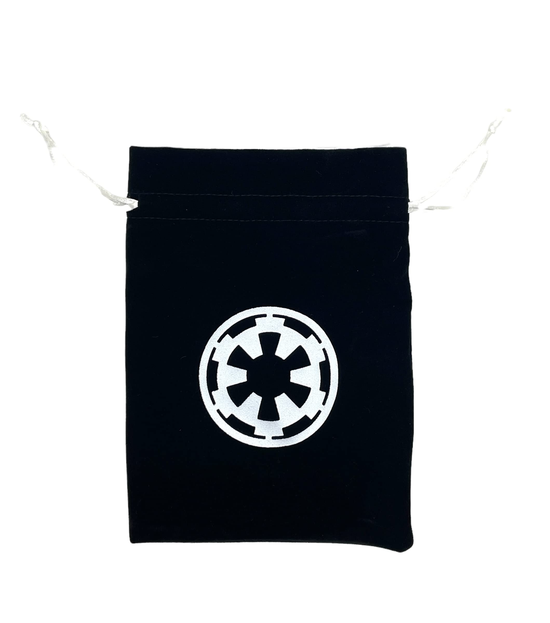Star Wars Inspired Dice Bag (Galactic Empire), Black