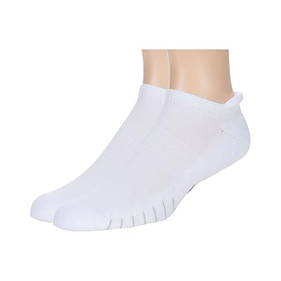 Eurosock Ace Cool No Show Tab 2 Pack No Show Socks Shoes White