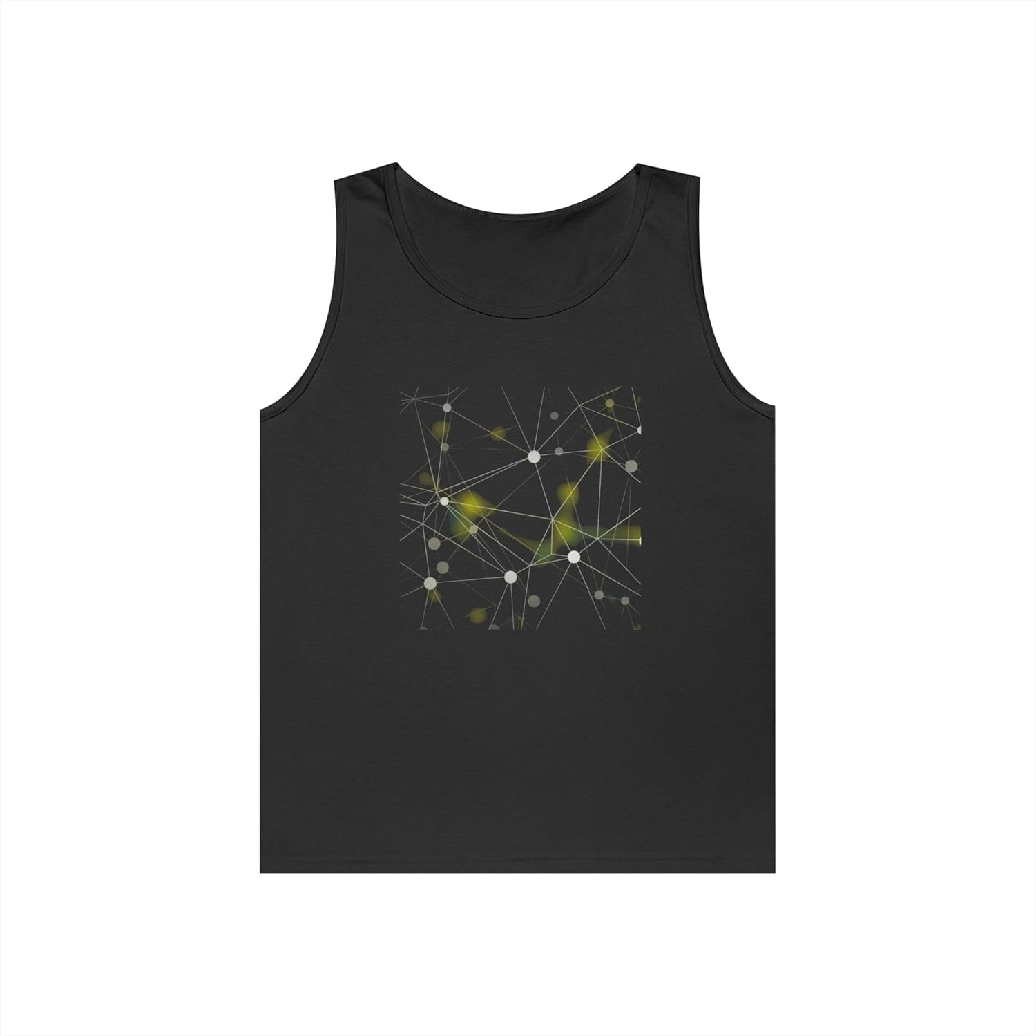Geometric Core Energy Tank Top, Workout Shirt, Graphic Tee, Summer Essential, Casual Apparel