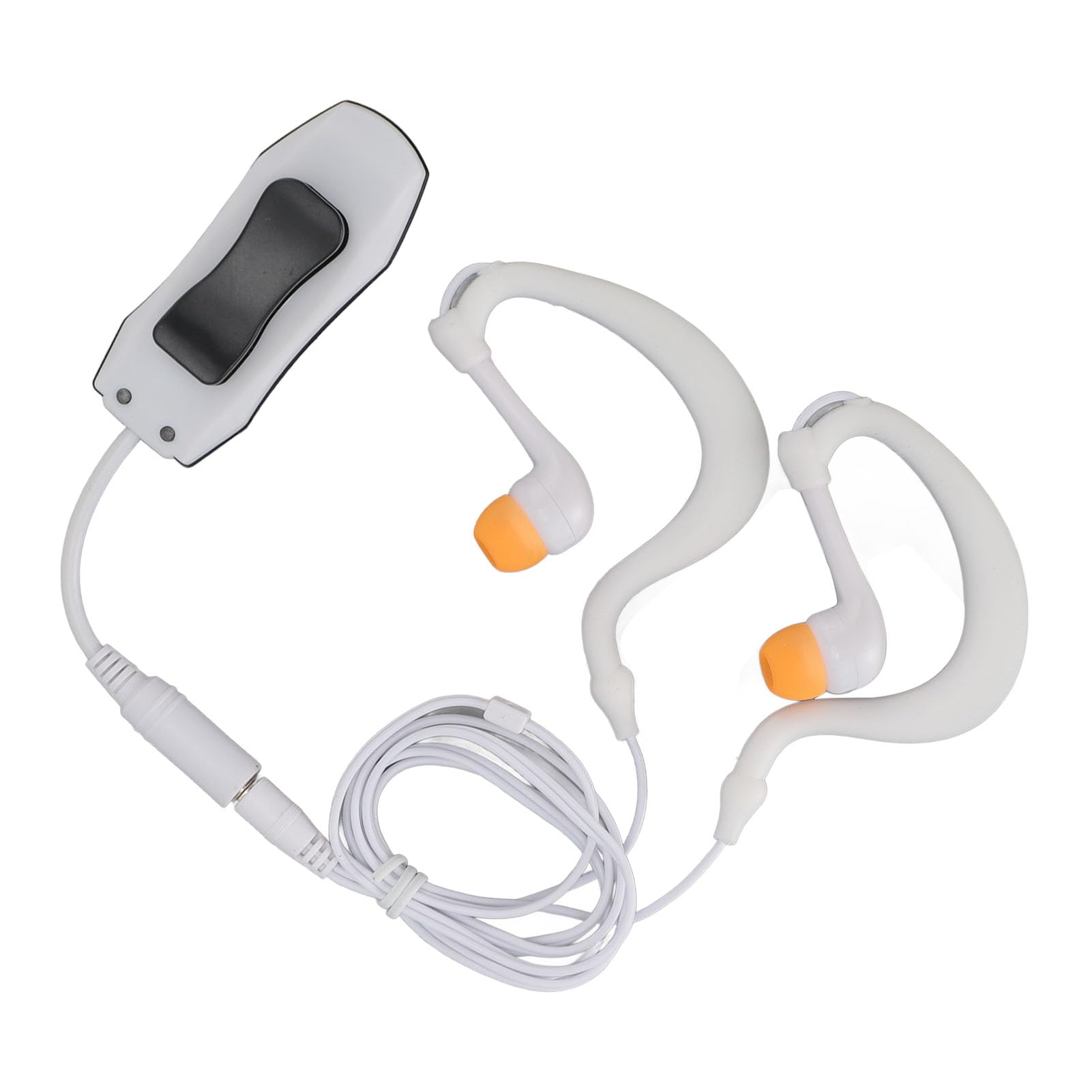 Jectse Lettore MP3 Subacqueo, USB 2.0 Ricaricabile Compatto Impermeabile a Bassa Perdita da 8 GB Design Ergonomico per la Corsa per Le Immersioni