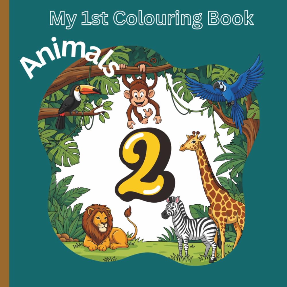 My 1st Colouring book: Volume 2