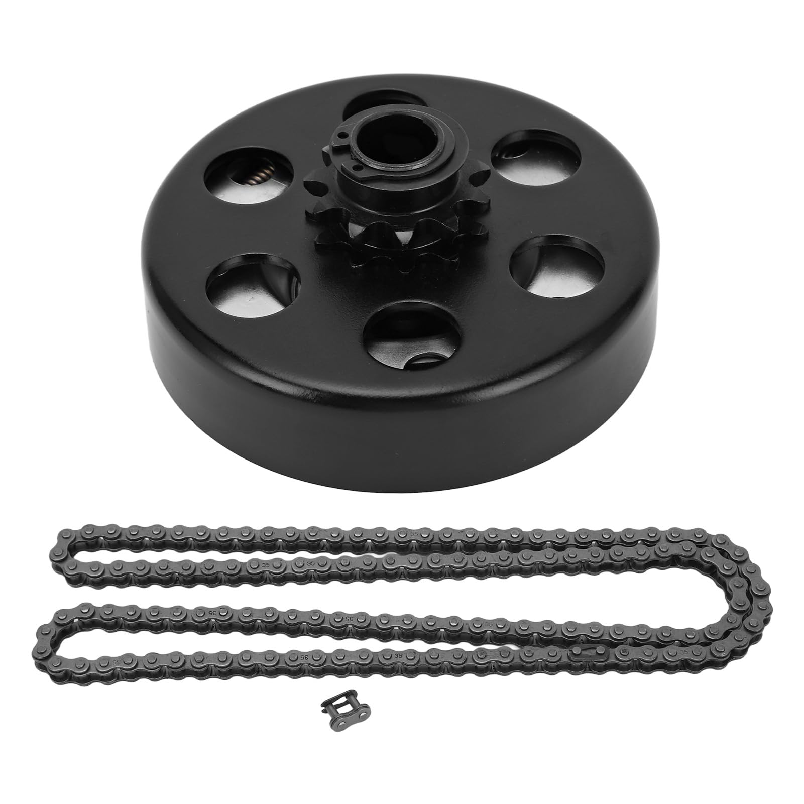 Centrifugale koppeling, Go Kart koppeling 3/4 boring 11T voor 35 ketting, tot 6,5 pk, perfect voor Go Kart, Minibike en Fun Kart motor 3/4 Bar Centrifugale koppeling, Go Kart koppeling 3/4 boring 11T voor 35 ketting, tot 6,5 pk, perfect voor Go Kart, Minibike en Fun Kart motor 3/4 Bar